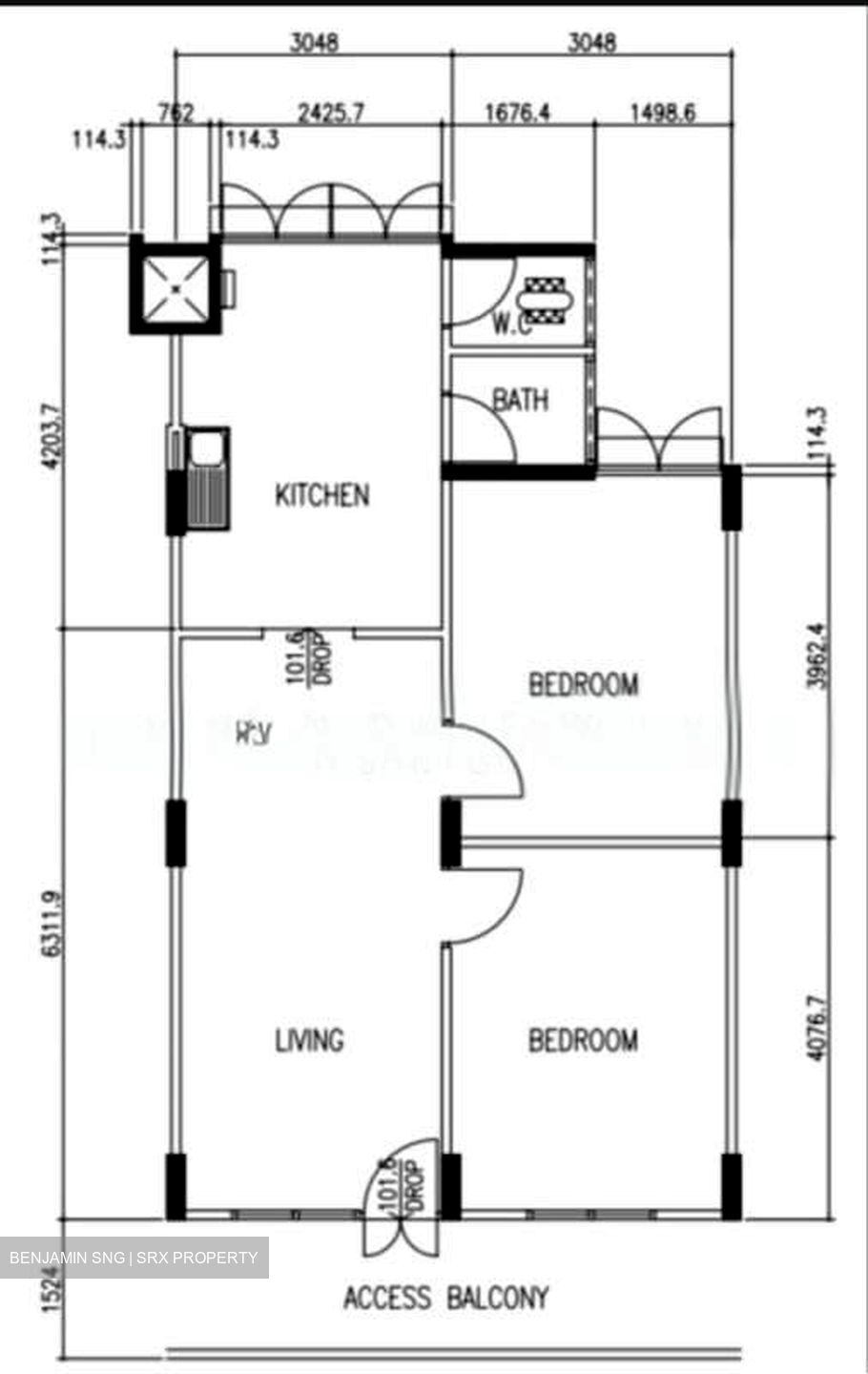 Blk 75 Bedok North Road (Bedok), HDB 3 Rooms #590999801